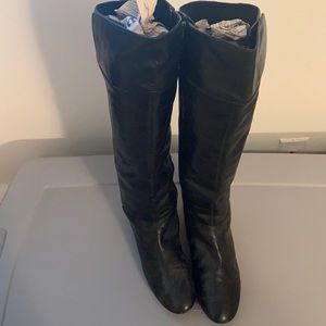 Knee High Leather Boots